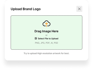Upload Brand Logo